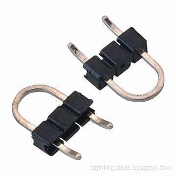 2.54mm Pin Headers, U-type, Single Row Height